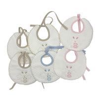 6 Bavette Ricamate Irge con Laccetti