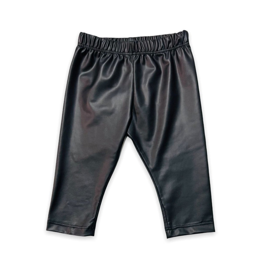 Leggins Neonata Ecopelle Estivo