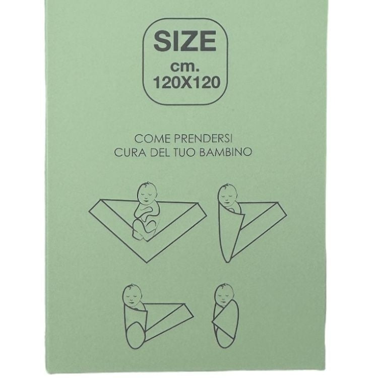 Coperta Mussola Bamboo 120X120