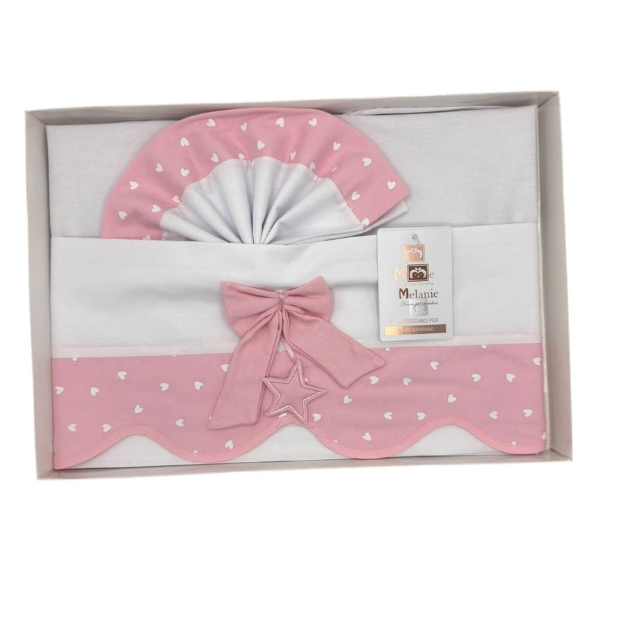 Completo Culla/Lettino Melanie 100% Cotone
