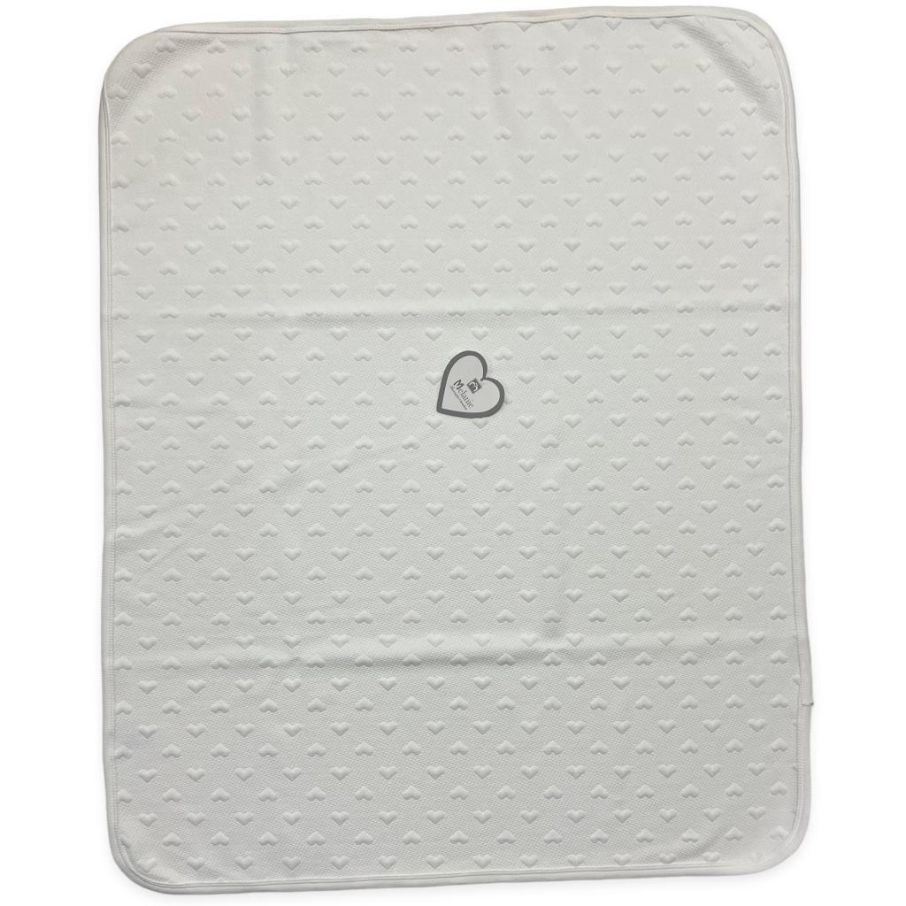 Copertina Lettino 110x140 cm Cuore