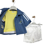 Completo 3 Pezzi Cotone Neonato