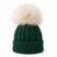 Cappello in Misto Lana PopPon in Volpe