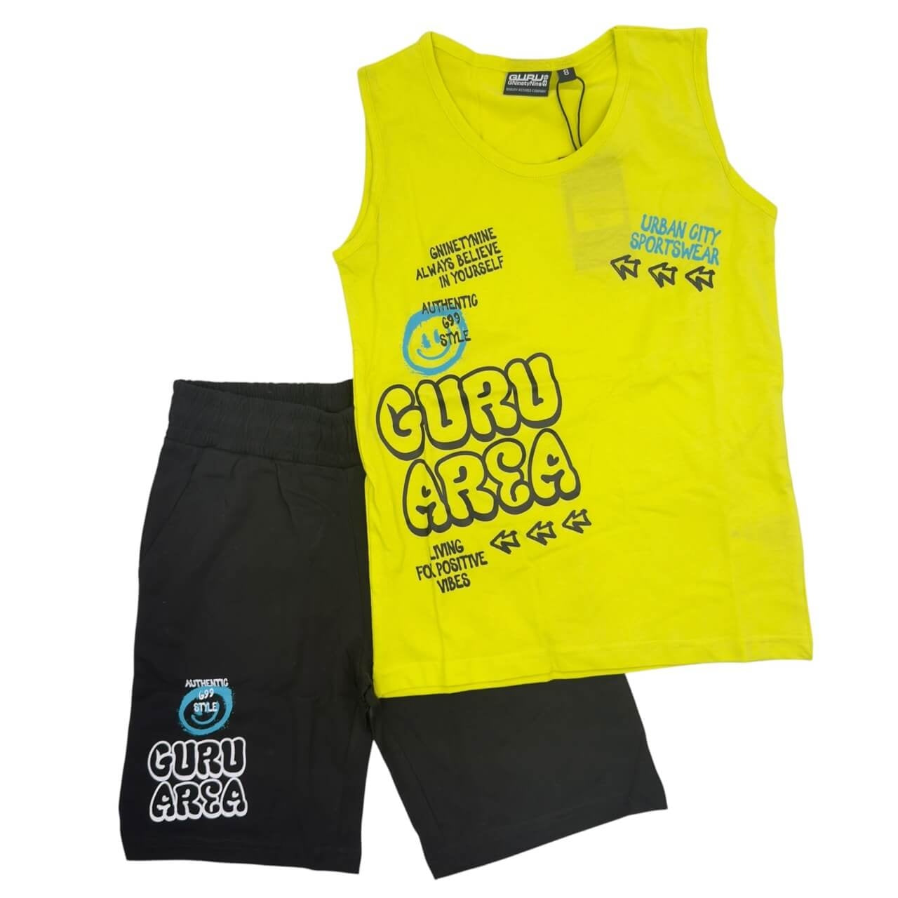 Completo Canotta Ragazzo Guru