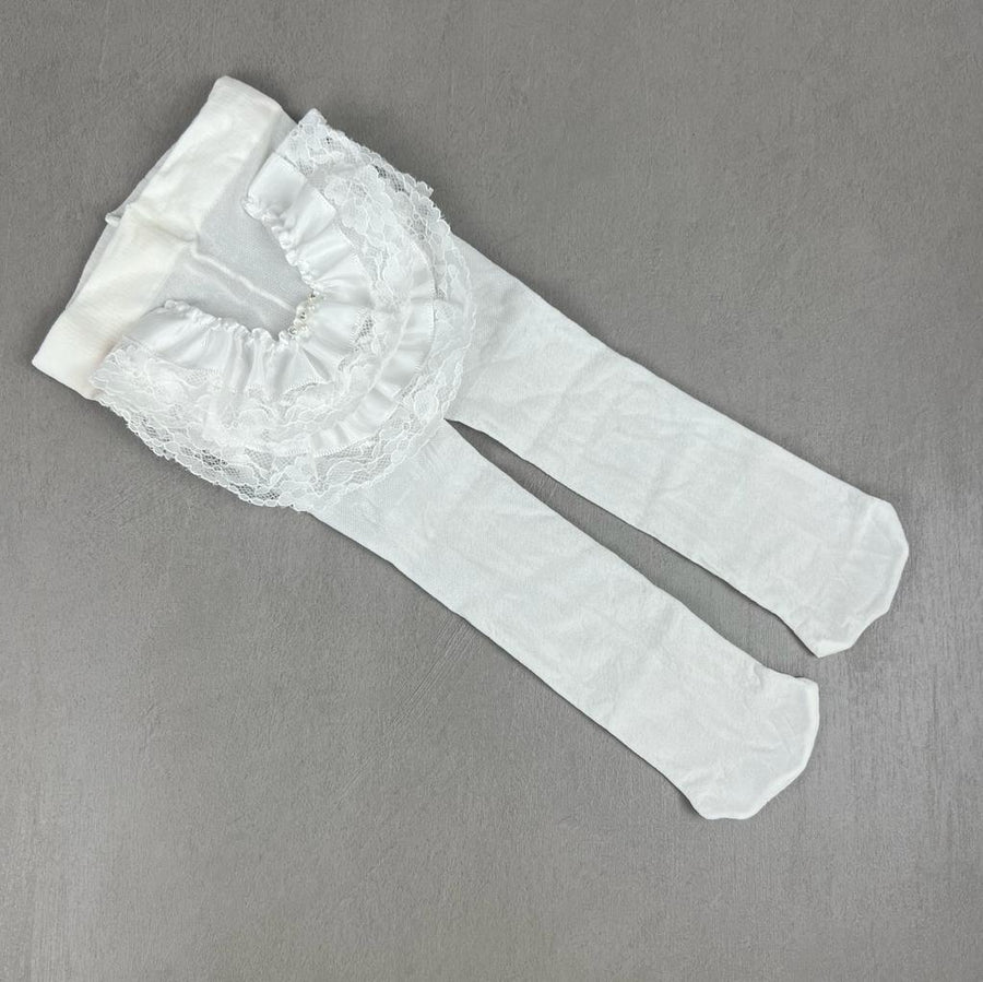 Collant in Filanca Merlettata