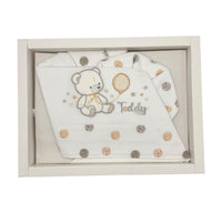 Completo Lettino Bruco Bruco 100% Cotone