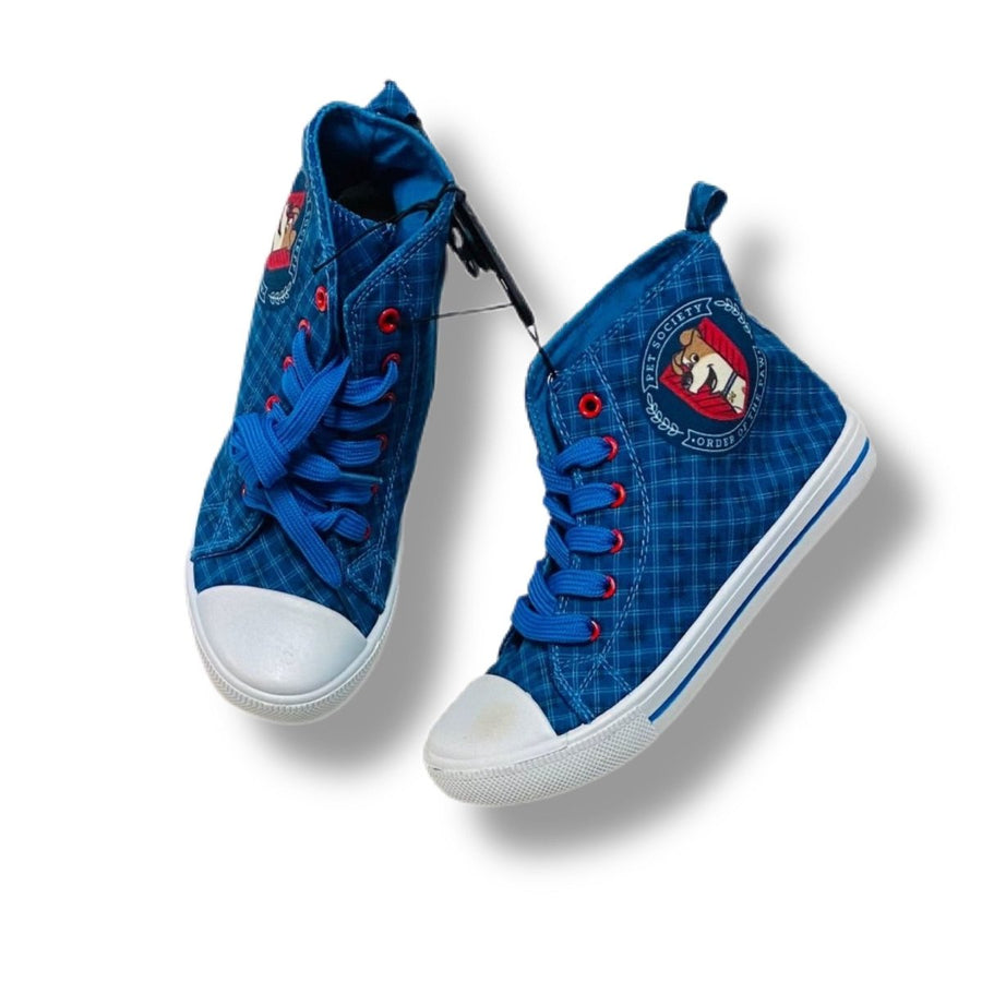 Sneakers Pets blu alta