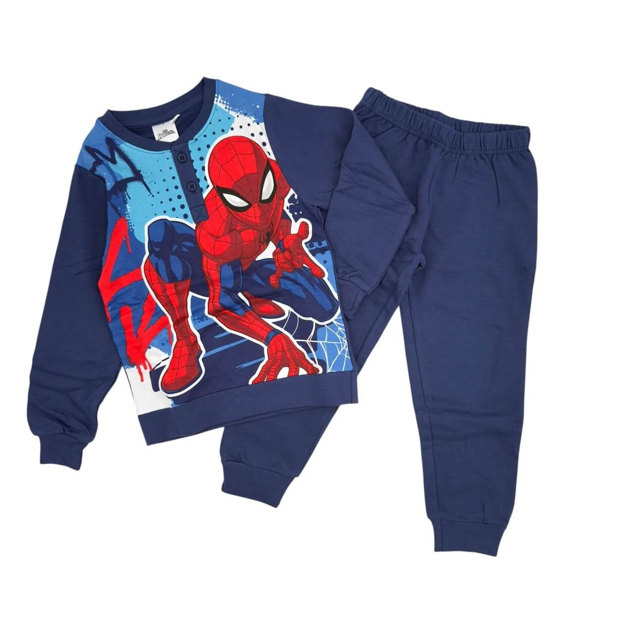 Pigiama Felpato Spider-Man Bimbo