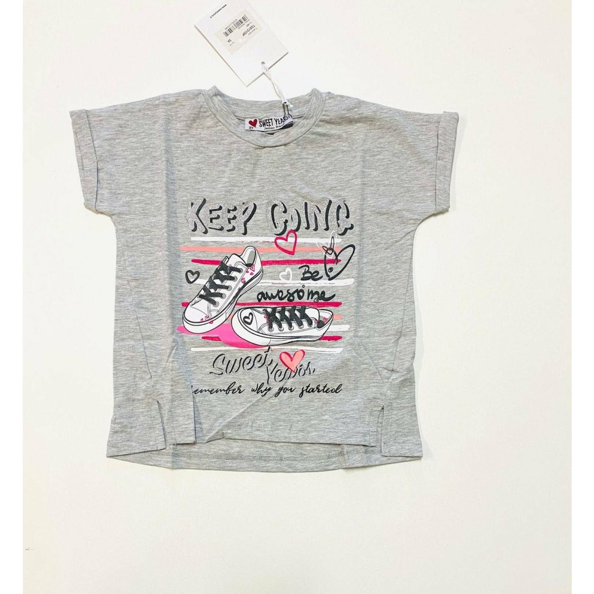 T-shirt Sweet Years 3/7 anni Bimba