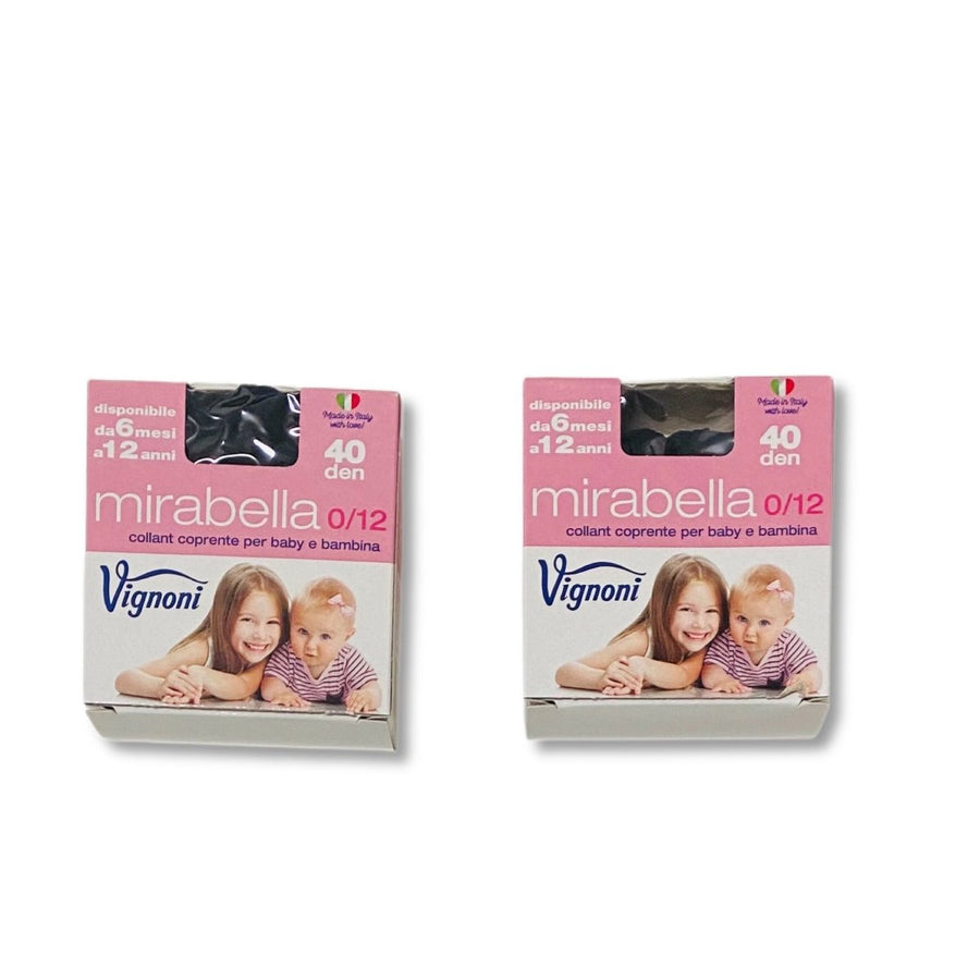 2 Calze Filanca Nere Vignoni
