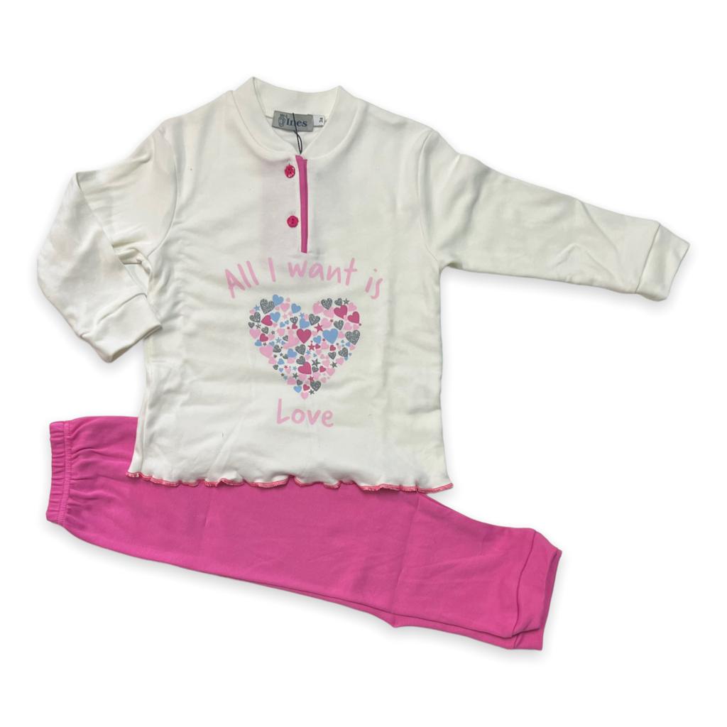 Pigiama Bimba in Caldo Cotone