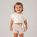 T-Shirt Neonata Mezza Manica Cotone
