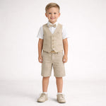 Completo in Lino con Gilet Bimbo