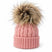 Cappello in Misto Lana PopPon in Volpe