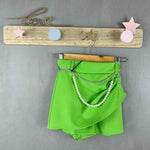 Shorts effetto gonna con Perline