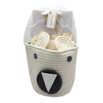 Set Nascita assortita + cesta regalo 6 Pezzi