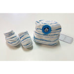 Set Cappello+Scarpe in ciniglia Pastello 0/3 Mesi
