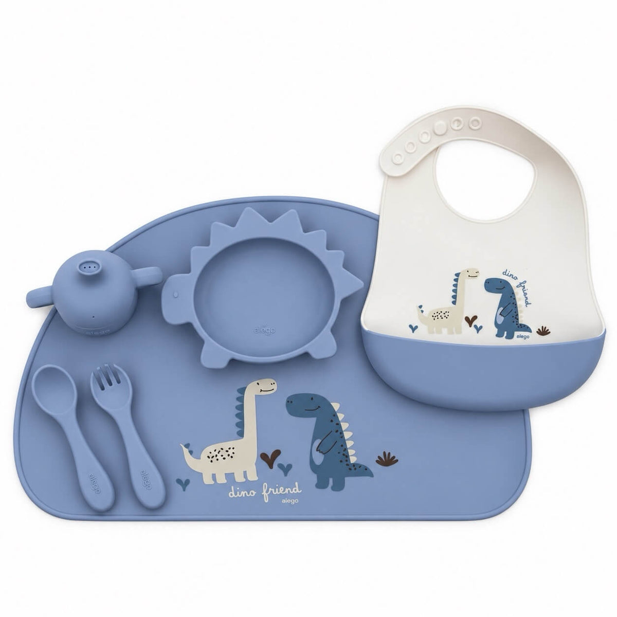 Set Pappa da 6 Pezzi in Silicone - Ellepi