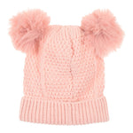 Cappello Bambina in Maglia con Doppio Pompon – Disney Minnie