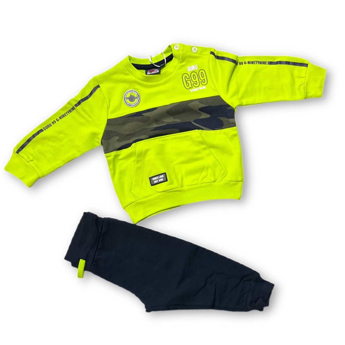 Tuta Cotone Guru Neonato