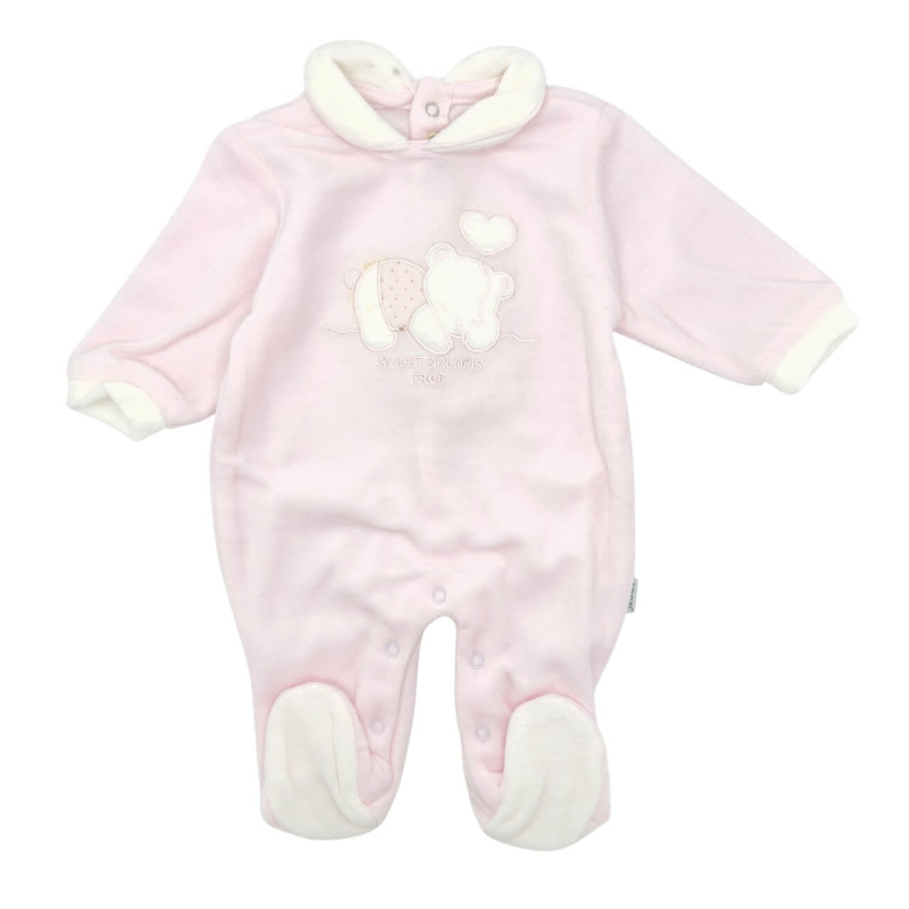 Schiesser Body Unisex Neonato A Maniche Lunghe – Righe Menta E Grigio, Morbida Spugna, Bottoni Automatici