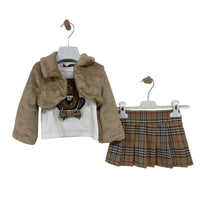 Completo 3 pezzi neonata Nikka Nature