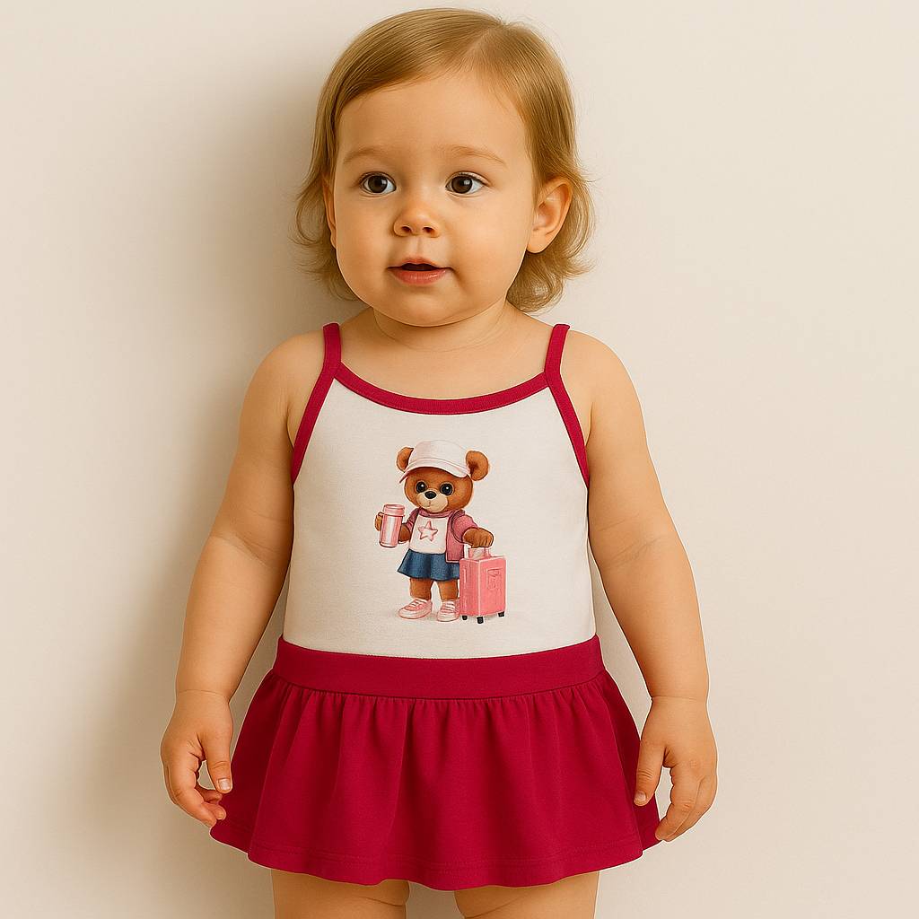 Abito Bimba in cotone