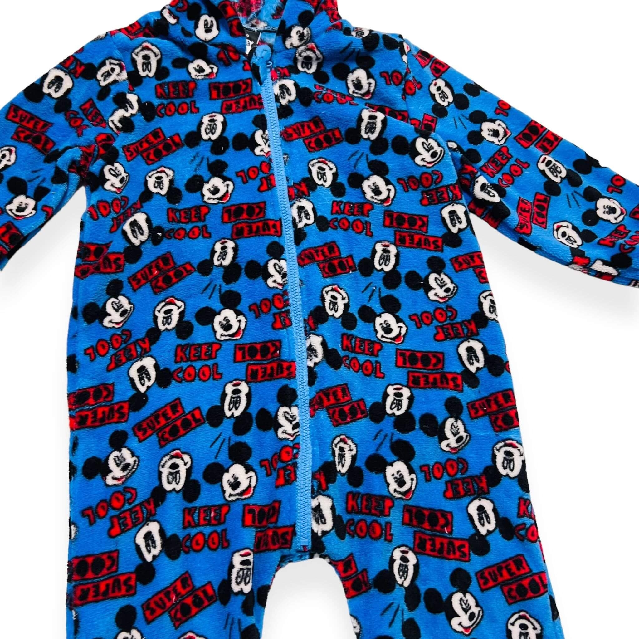 Pigiama a Tutone in Coral Mickey Mouse