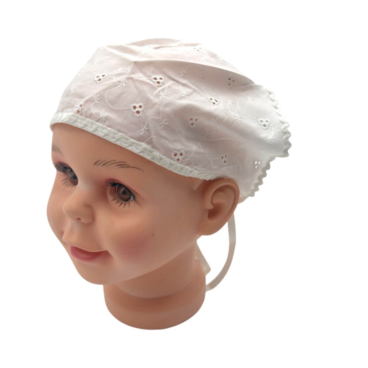 Bandana Sangallo neonata 100% Cotone