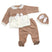 Completo Neonata 3 pezzi In Lana