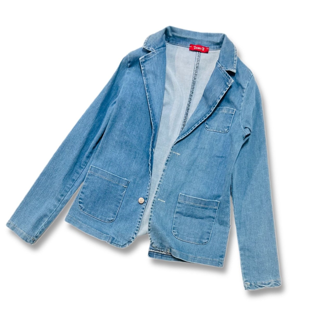 Giacca in Jeans Slim Bimbo