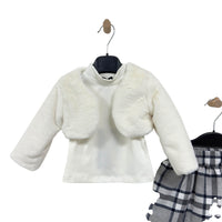 Completo Neonata Con Pelliccia