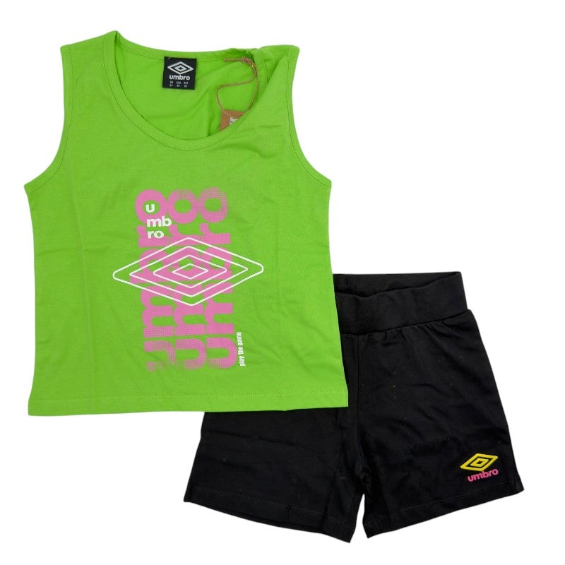 Completo Canotta Ragazza Umbro