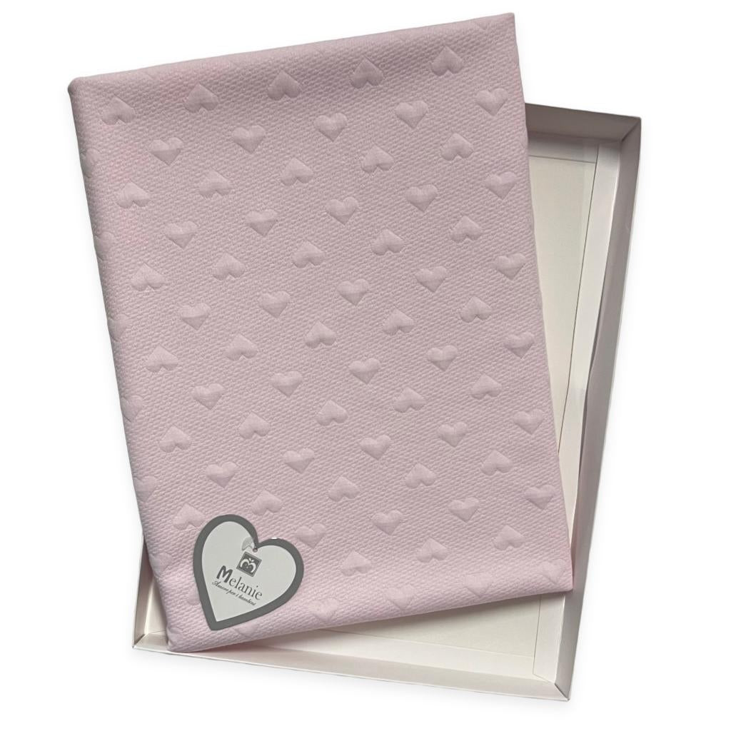 Copertina Lettino 110x140 cm Cuore