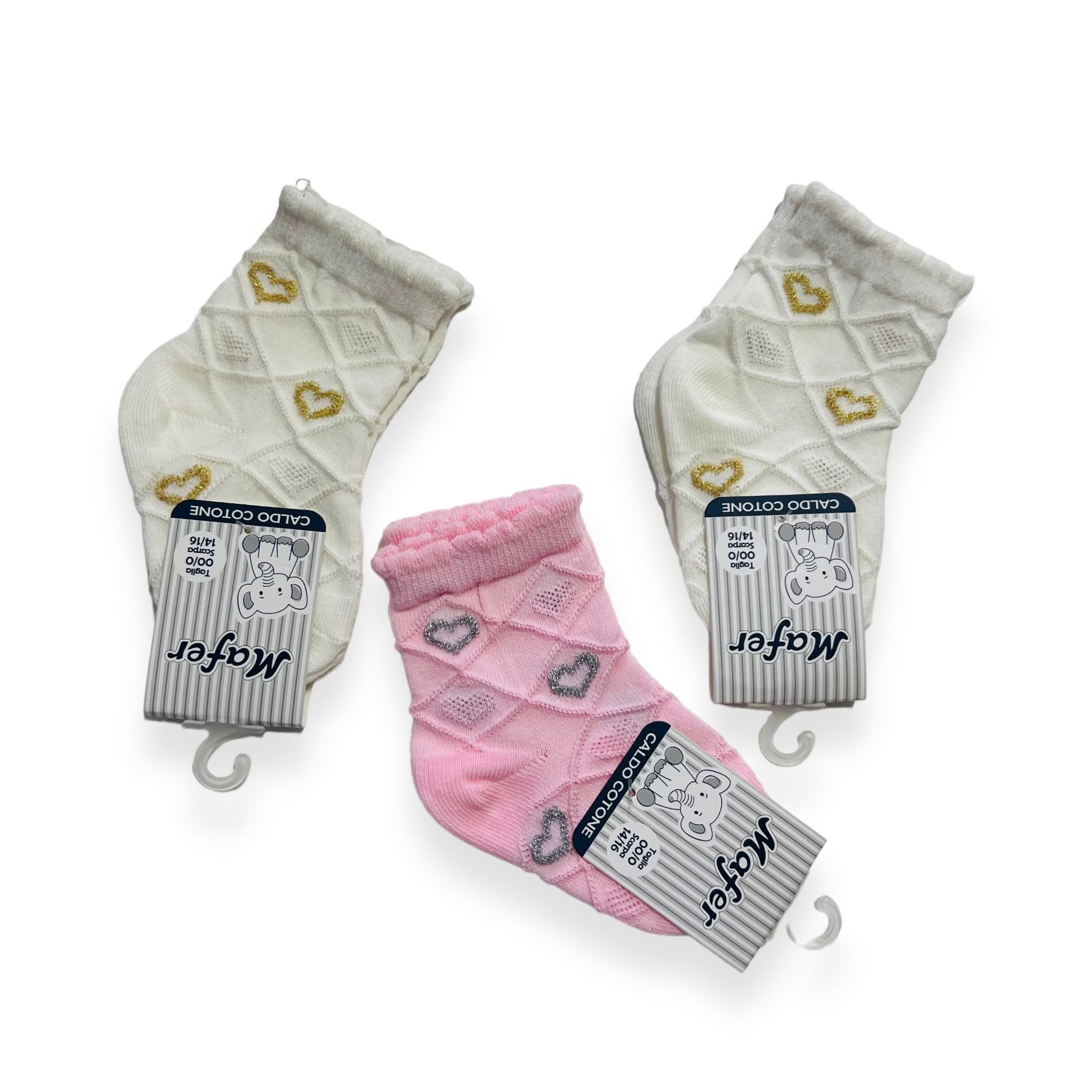 3 Calzini Caldo Cotone