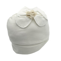 Set Cappello+Bavetta in Cotone Pastello 0/3 Mesi