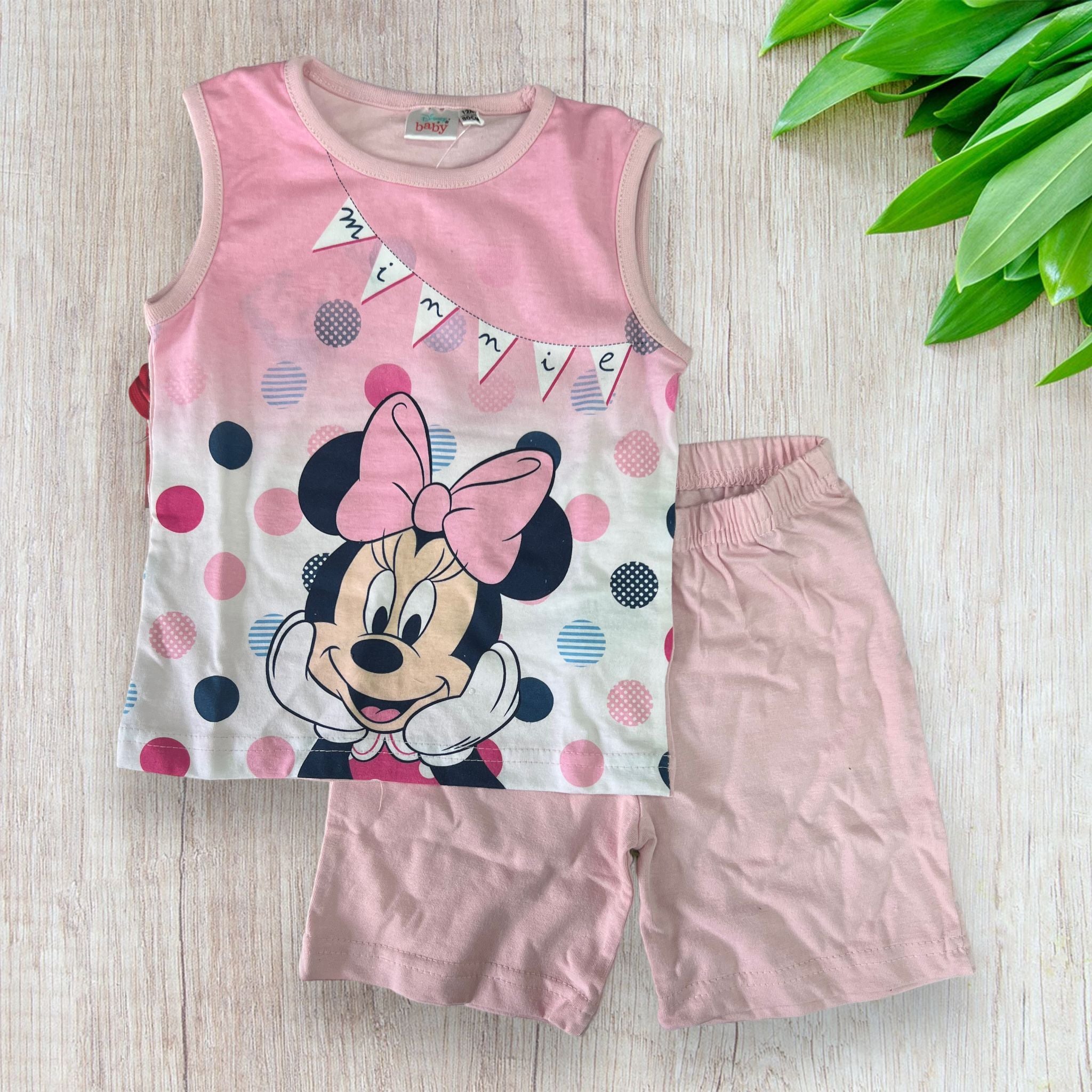 Pigiama 100% Cotone Disney Minnie