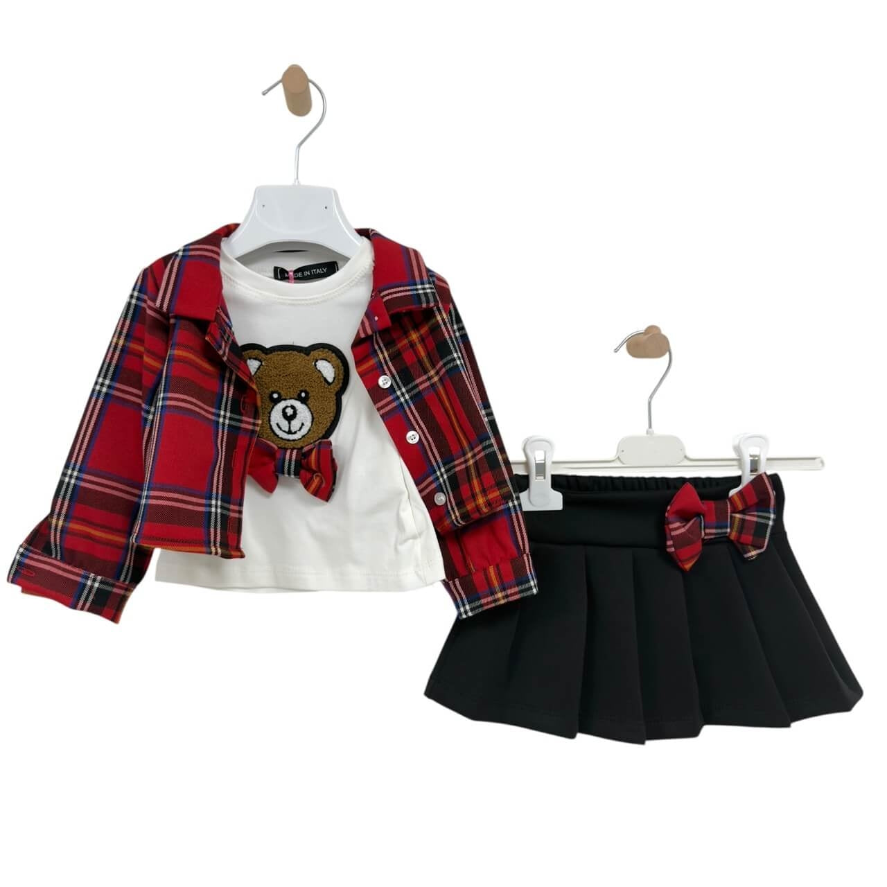 Completo 3 pezzi neonata Nikka Nature