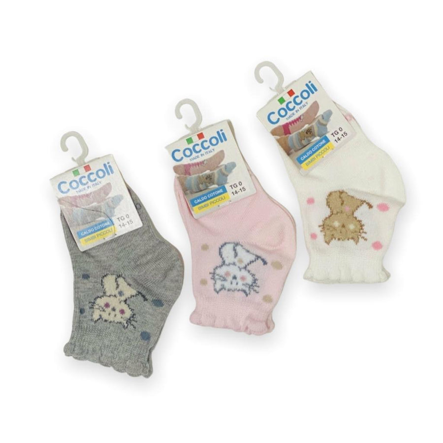 3 Calzini in Caldo cotone Neonata