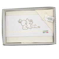 Completo Culla/Lettino Batuffolini 100% Cotone