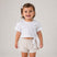 T-Shirt Neonata Mezza Manica Cotone