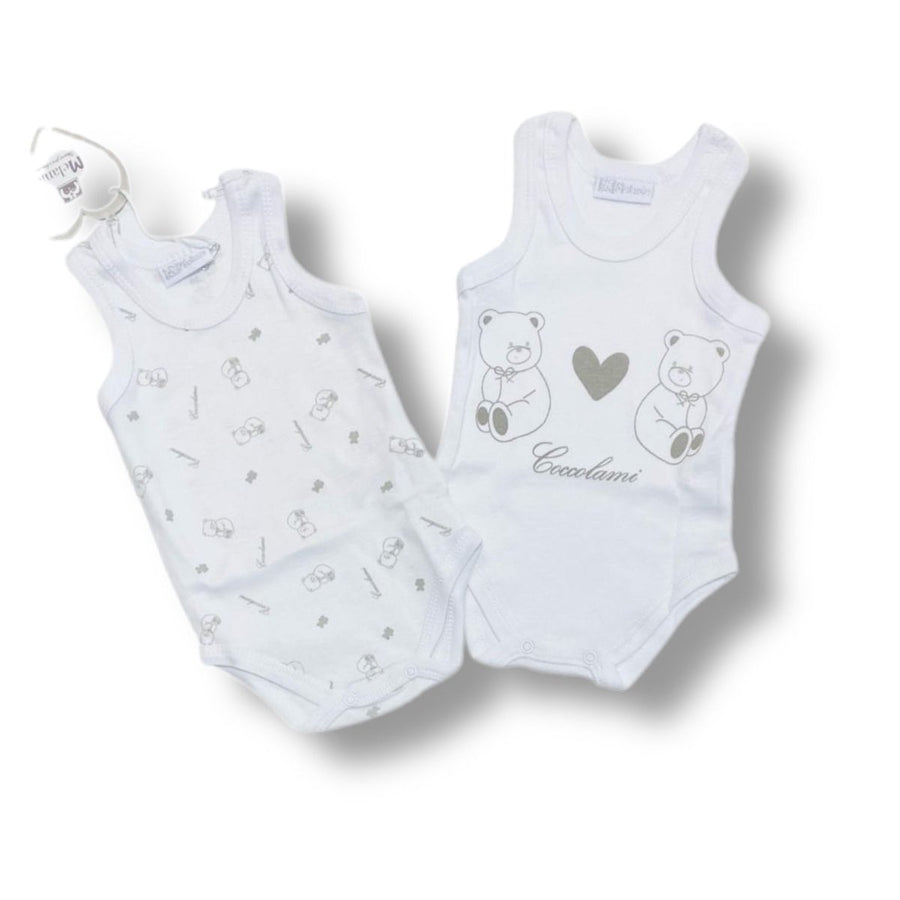 2 Body Canotta 100% Cotone Melanie