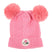 Cappello Bambina in Maglia con Doppio Pompon – Disney Minnie