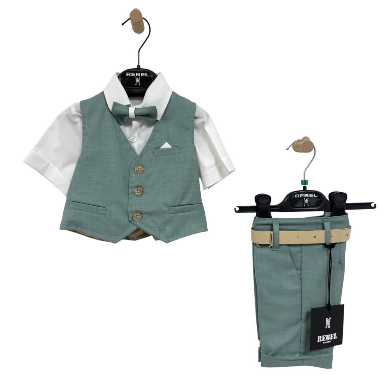 Completo in Lino con Gilet Bimbo