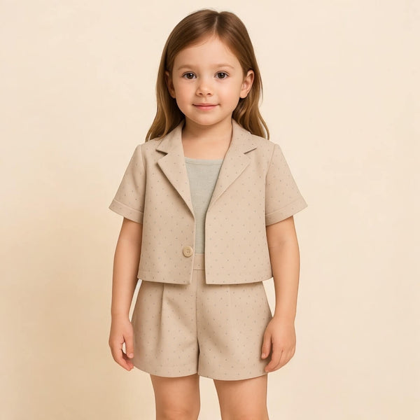 Completo bambina 3 pezzi Diamonds