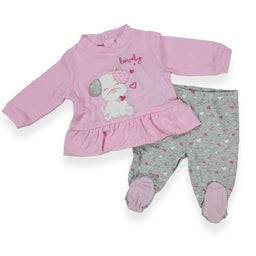 Tutina Clinica 2 pezzi Cotone Bidibimbo