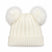 Cappello 2 PonPon in Misto Lana