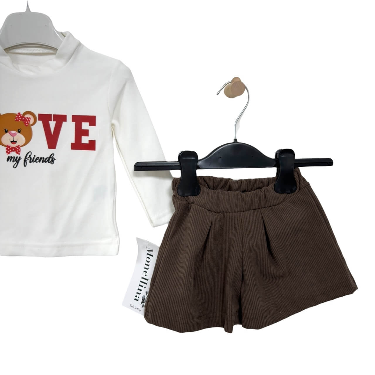 Completo Neonata Felpato