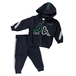 Tuta Felpata Kappa Neonato