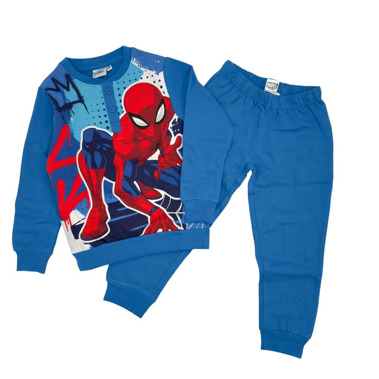 Pigiama Felpato Spider-Man Bimbo